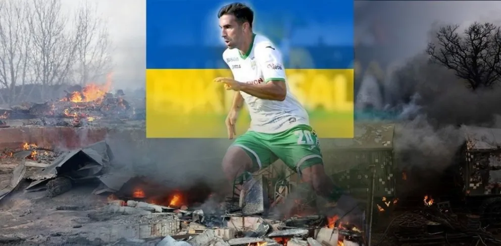 El crudo relato de un futbolista argentino que juega en Ucrania sobre los bombardeos