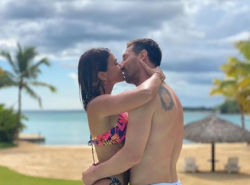 Las fotos que eligió Leo Messi para desearle feliz cumpleaños a Antonela