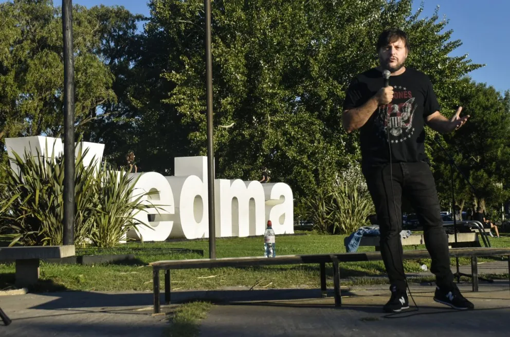 Leandro Santoro pidió en Viedma luchar contra el neoliberalismo