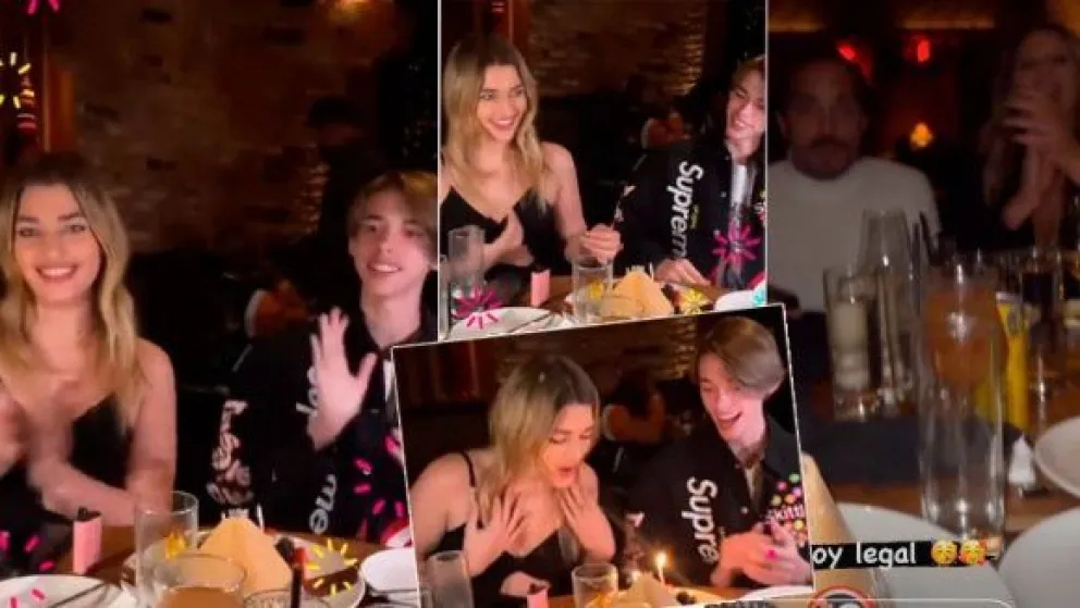 Las imágenes del cumpleaños de Martita y Felipe Fort en Los Ángeles