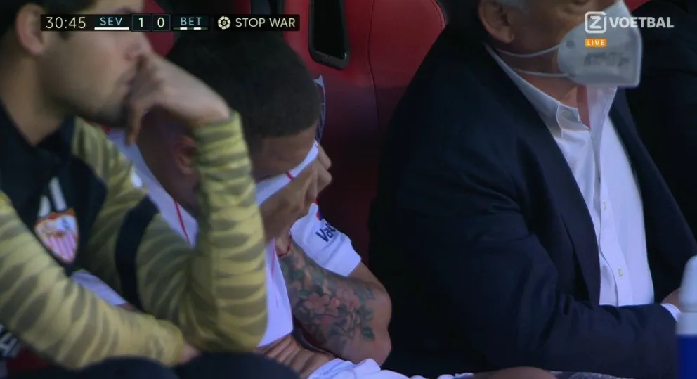 Preocupación para Scaloni: Papu Gómez se retiró lesionado y entre lágrimas