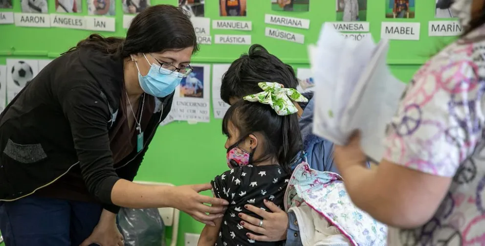 Vuelta a clases: Hay que completar los calendarios de vacunación