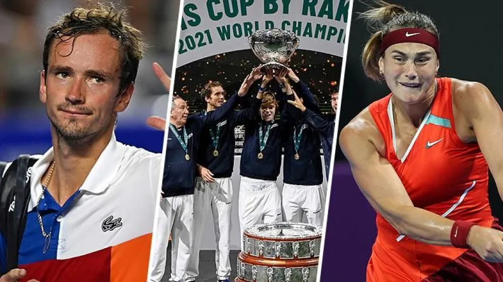 Los tenistas rusos y bielorrusos ya no podrán representar a su país