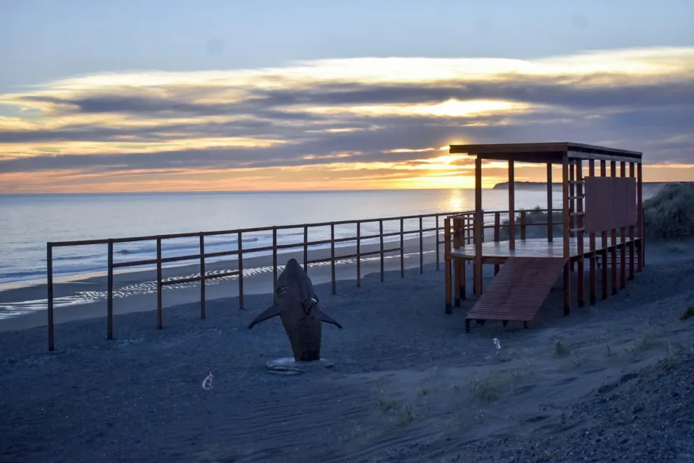 El Camino de la Costa es uno de los atractivos de la provincia de Río Negro. 