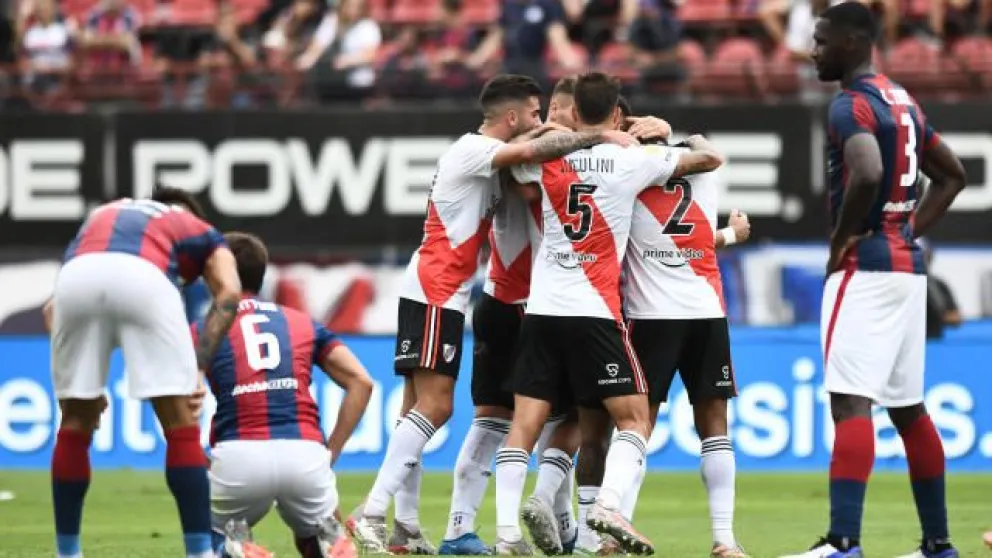 River se sube a la cima tras derrotar a San Lorenzo como visitante