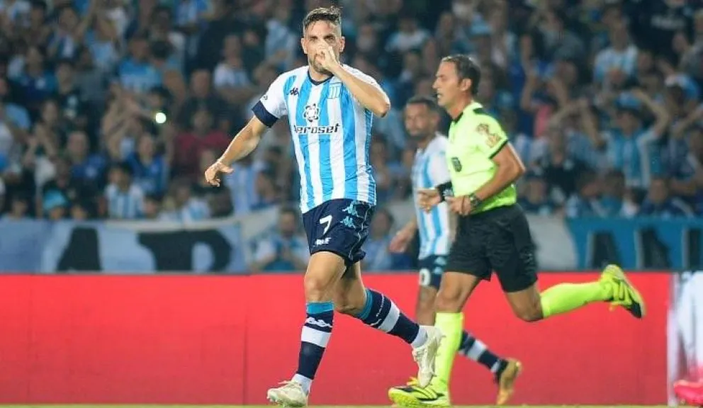 Invicto: Racing le ganó a Talleres y escala posiciones